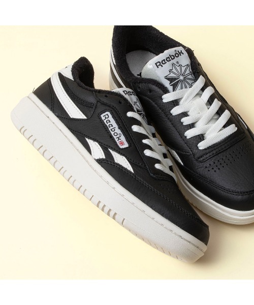 Reebok(リーボック)の「クラブシー ダブル リベンジ / CLUB C DOUBLE REVENGE(スニーカー・レディース・ブラック/アイボリー・23.0cm/24.5cm/22.0cm/22.5cm/23.5cm/24.0cm/25.0cm/25.5cm/26.0cm)」の21枚目の写真