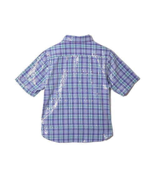 AFB（エーエフビー）の「WMS SPANGLE SS SHIRTS（シャツ/ブラウス・レディース・グリーン/ピンク・M）」の3枚目の写真