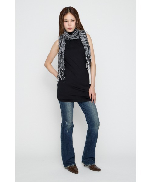 LAGUA GEM(ラグアジェム)の「HEM BALLOON ミニワンピース(ワンピース・レディース・ブラウン/ブラック/杢グレー・SMALL/MEDIUM)」の7枚目の写真
