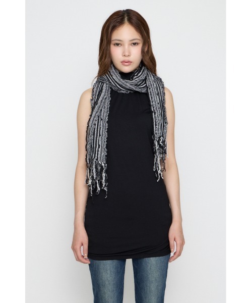 LAGUA GEM(ラグアジェム)の「HEM BALLOON ミニワンピース(ワンピース・レディース・ブラウン/ブラック/杢グレー・SMALL/MEDIUM)」の4枚目の写真