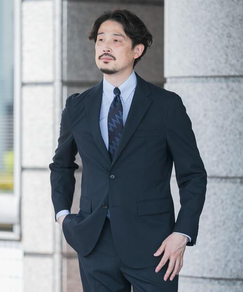 URBAN RESEARCH DOORS(アーバンリサーチドアーズ)の「LIFE STYLE TAILOR ウールライクコンフォータブルスマートジャケット(その他アウター・メンズ・ネイビー/グレー・SMALL/MEDIUM/LARGE/X-LARGE)」の13枚目の写真