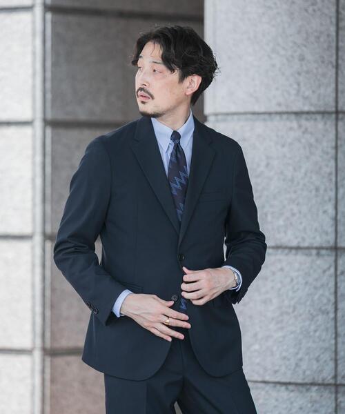 URBAN RESEARCH DOORS(アーバンリサーチドアーズ)の「LIFE STYLE TAILOR ウールライクコンフォータブルスマートジャケット(その他アウター・メンズ・ネイビー/グレー・SMALL/MEDIUM/LARGE/X-LARGE)」の15枚目の写真