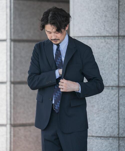URBAN RESEARCH DOORS(アーバンリサーチドアーズ)の「LIFE STYLE TAILOR ウールライクコンフォータブルスマートジャケット(その他アウター・メンズ・ネイビー/グレー・SMALL/MEDIUM/LARGE/X-LARGE)」の16枚目の写真