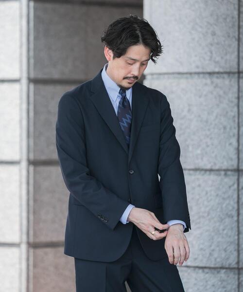 URBAN RESEARCH DOORS(アーバンリサーチドアーズ)の「LIFE STYLE TAILOR ウールライクコンフォータブルスマートジャケット(その他アウター・メンズ・ネイビー/グレー・SMALL/MEDIUM/LARGE/X-LARGE)」の17枚目の写真