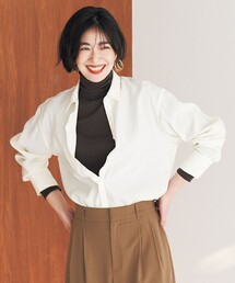 フィブリルクロス オーバーシャツ