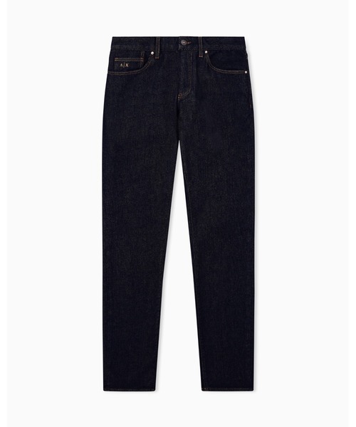 ARMANI EXCHANGE(アルマーニエクスチェンジ)の「【A|X アルマーニ エクスチェンジ】バックブラッシュド スリムフィット デニムパンツ_J14 SLIM(デニムパンツ・メンズ・インディゴブルー・29inch/30inch/31inch/32inch/33inch/34inch/36inch)」の1枚目の写真