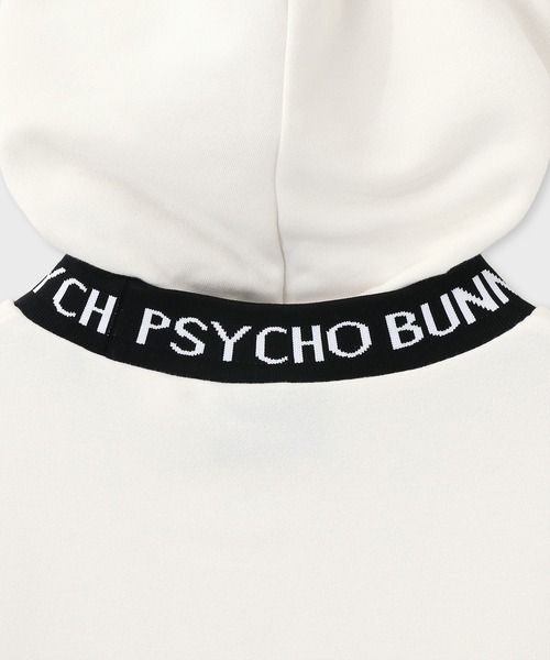 Psycho Bunny（サイコバニー）の「[GOLF]ネックジャガードロゴ ミックスプリントパーカ（パーカー・メンズ・ブラック/ホワイト/ライトグレー・X-LARGE/LARGE/MEDIUM）」の8枚目の写真