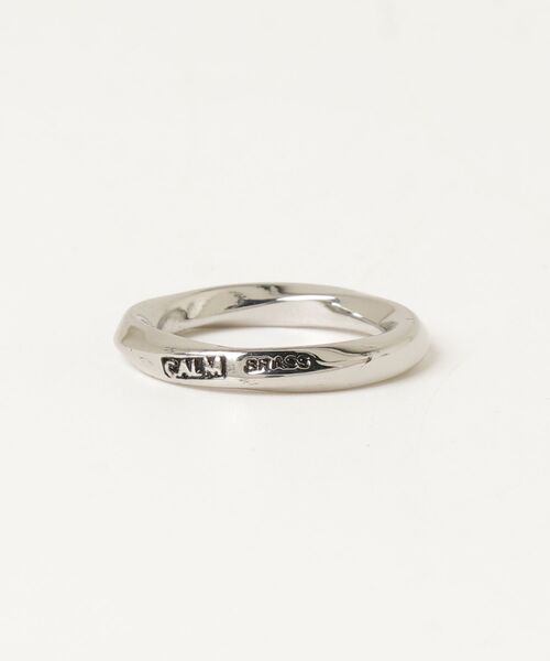 ARCHIVER(アーカイバ)の「【RE】【CALM】BRASS Twist Ring(リング・レディース・シルバー/ゴールド・11号/15号)」の2枚目の写真