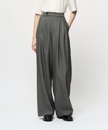 Juha（ユハ）の「2TUCK WIDE PATTERNED PANTS（スラックス）」