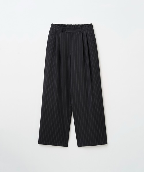 Juha(ユハ)の「2TUCK WIDE PATTERNED PANTS(スラックス・メンズ・ストライプ/その他1・4/3/2)」の9枚目の写真
