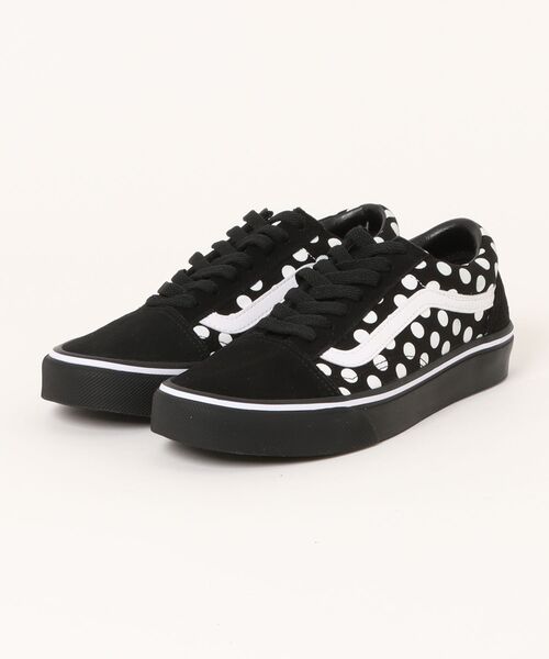 VANS(バンズ)の「VANS ヴァンズ OLD SKOOL オールドスクール V36CF P.DOT BLACK/WHITE(スニーカー・メンズ・ブラック・4h/6/5h/5/8h/8/7h/7/6h/11/10/9h/9)」の1枚目の写真
