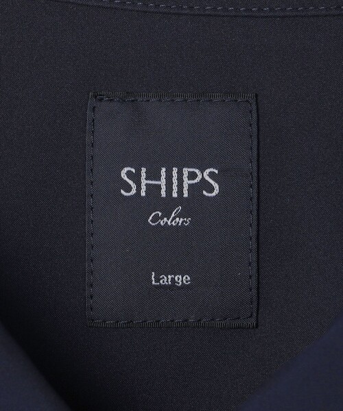SHIPS Colors(シップス カラーズ)の「【WEB限定】〈撥水・防風〉3レイヤー アーバン コーチ ジャケット(セットアップ対応)◇(ブルゾン・メンズ・ブラック/ダークグレー/ネイビー・LARGE/MEDIUM/X-LARGE)」の11枚目の写真
