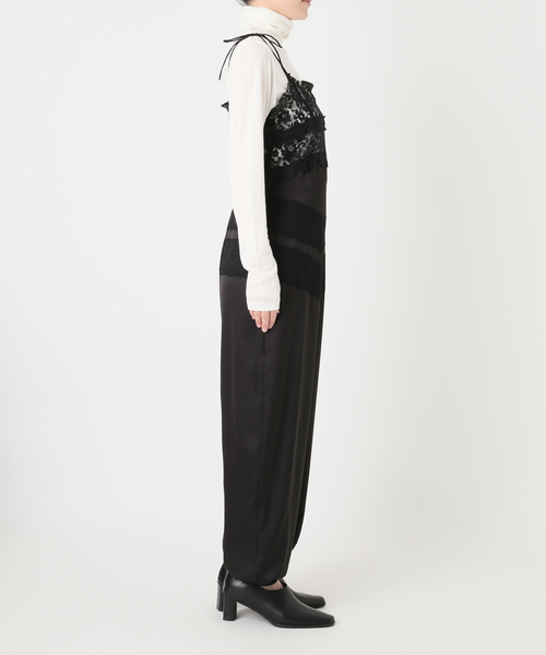 JOURNAL STANDARD（ジャーナルスタンダード）の「【SALLY VINTAGE × JOURNAL STANDARD】SALLY LACE SALOPETTE（つなぎ/オールインワン・レディース・ブラック・FREE）」の7枚目の写真