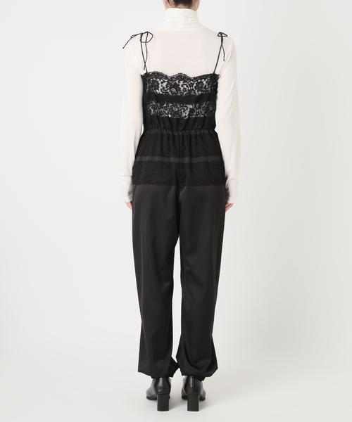 JOURNAL STANDARD（ジャーナルスタンダード）の「【SALLY VINTAGE × JOURNAL STANDARD】SALLY LACE SALOPETTE（つなぎ/オールインワン・レディース・ブラック・FREE）」の8枚目の写真