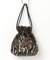 GANNI | GANNI / ガニー：【レディース】Pouch Metallic Cloque：B3010071[ANN](ハンドバッグ)
