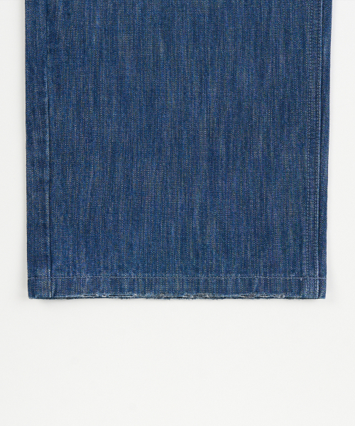 TOFFEE（トフィー）の「ヴィンテージテクスチャーストレートデニムパンツ (MEDIUM INDIGO)（デニムパンツ・メンズ・その他・SMALL/MEDIUM/LARGE/X-LARGE）」の6枚目の写真