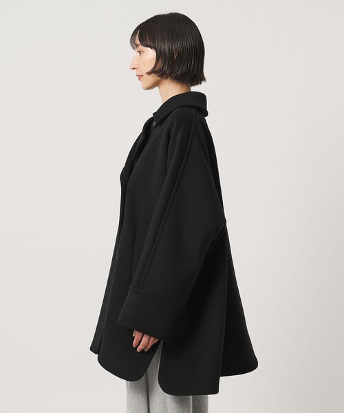 UNITED ARROWS(ユナイテッドアローズ)の「テントライン コート(ピーコート・レディース・ベージュ/ネイビー/ブラック・38/36)」の11枚目の写真