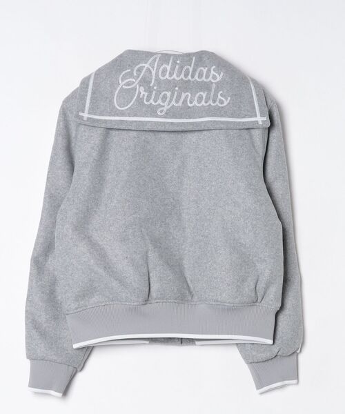 adidas(アディダス)の「チア ジャケット / アディダスオリジナルス adidas Originals(ブルゾン・レディース・グレー・SMALL/X-SMALL/LARGE/X-LARGE/XX-LARGE/MEDIUM)」の6枚目の写真