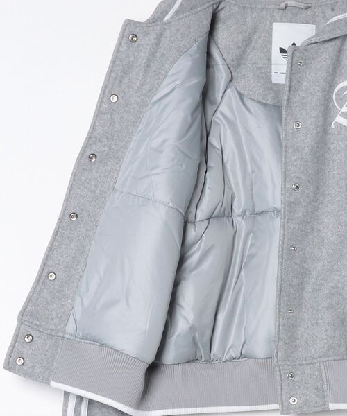 adidas(アディダス)の「チア ジャケット / アディダスオリジナルス adidas Originals(ブルゾン・レディース・グレー・SMALL/X-SMALL/LARGE/X-LARGE/XX-LARGE/MEDIUM)」の7枚目の写真