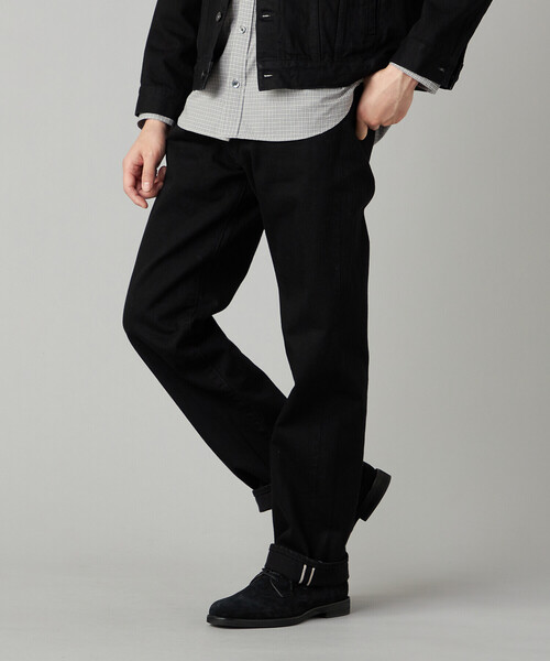 COMME CA MEN(コムサメン)の「セルビッチデニム 5ポケットパンツ(デニムパンツ・メンズ・ネイビー/ブラック・M/S/L)」の8枚目の写真