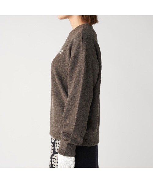 marie claire(マリ・クレール)の「【marie claire/マリ.クレール】レディースブークレロゴニット ゴルフ(ニット/セーター・レディース・チャコールグレー・LARGE)」の3枚目の写真
