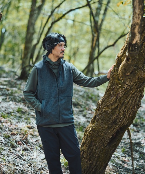 OUTDOOR RESEARCH(アウトドアリサーチ)の「OUTDOOR RESEARCH/アウトドアリサーチ デミング フリースベスト(ベスト・メンズ・ブラック・LARGE/MEDIUM)」の10枚目の写真