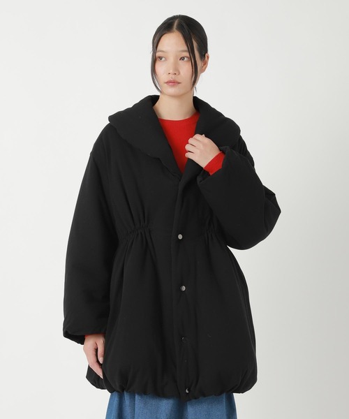 ZUCCa(ズッカ)の「COTTON TWILL JERSEY / コート(その他アウター・レディース・ブラック・M size)」の1枚目の写真