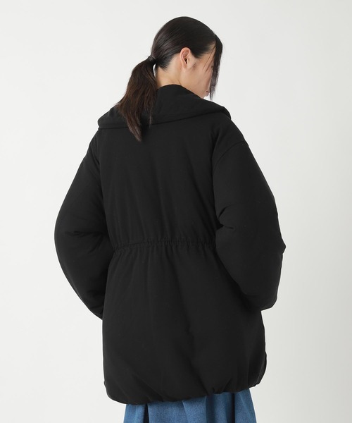 ZUCCa(ズッカ)の「COTTON TWILL JERSEY / コート(その他アウター・レディース・ブラック・M size)」の3枚目の写真