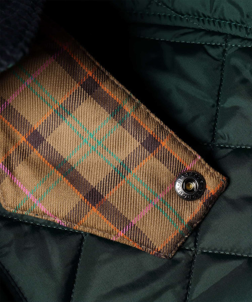 Barbour(バブアー)の「"Paul Smith loves Barbour" Transport キルティングジャケット / 263707 MQU1943(その他アウター・メンズ・ダークブラウン/ブラック/ダークグリーン・MEDIUM/SMALL/LARGE)」の5枚目の写真