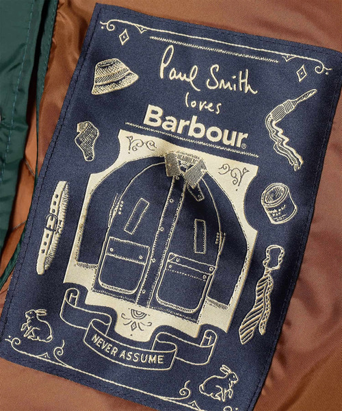 Barbour(バブアー)の「"Paul Smith loves Barbour" Transport キルティングジャケット / 263707 MQU1943(その他アウター・メンズ・ダークブラウン/ブラック/ダークグリーン・MEDIUM/SMALL/LARGE)」の9枚目の写真