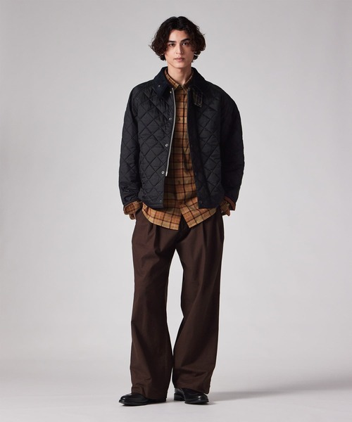 Barbour(バブアー)の「"Paul Smith loves Barbour" Transport キルティングジャケット / 263707 MQU1943(その他アウター・メンズ・ダークブラウン/ブラック/ダークグリーン・MEDIUM/SMALL/LARGE)」の13枚目の写真