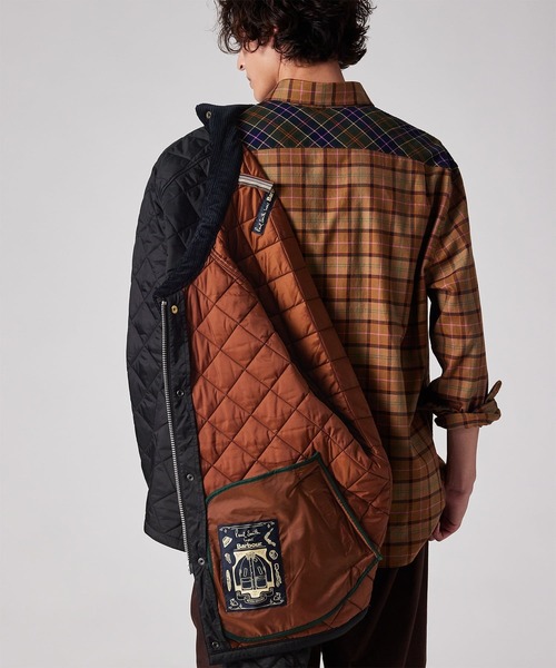 Barbour(バブアー)の「"Paul Smith loves Barbour" Transport キルティングジャケット / 263707 MQU1943(その他アウター・メンズ・ダークブラウン/ブラック/ダークグリーン・MEDIUM/SMALL/LARGE)」の16枚目の写真