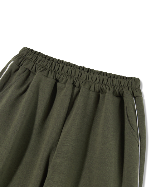 PIANER KIDS(ピアネールキッズ)の「パイピングジョガースウェットパンツ(カーキ)(スウェットパンツ・レディース・カーキ・M(130-140cm)/L(140-150㎝)/S(120-130cm)/XL(150-160㎝))」の8枚目の写真
