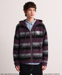 【MLB】Knit Zip Hoodie