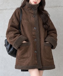 フェイクムートンスタンドジャケット