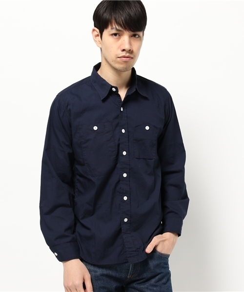 Engineered Garments エンジニアードガーメンツ の Engineered Garments Plima ポプリンワークシャツ シャツ ブラウス Wear