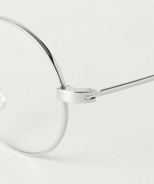 coen（コーエン）の「【WEB限定】メタルフレーム丸メガネ（メガネ・レディース・ブラック/シルバー・FREE）」の4枚目の写真