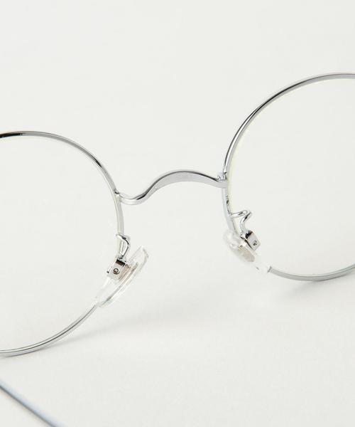 coen（コーエン）の「【WEB限定】メタルフレーム丸メガネ（メガネ・レディース・ブラック/シルバー・FREE）」の5枚目の写真
