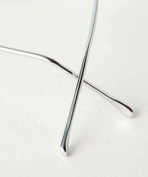 coen（コーエン）の「【WEB限定】メタルフレーム丸メガネ（メガネ・レディース・ブラック/シルバー・FREE）」の6枚目の写真