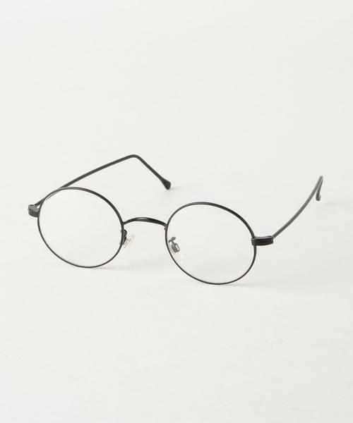 coen（コーエン）の「【WEB限定】メタルフレーム丸メガネ（メガネ・レディース・ブラック/シルバー・FREE）」の3枚目の写真