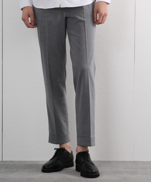 GLOBAL WORK(グローバルワーク)の「ストレッチトラウザーイージーパンツ/722660 (その他パンツ・メンズ・グレー/チャコールグレー/ネイビー・LARGE/SMALL/MEDIUM/X-LARGE)」の1枚目の写真