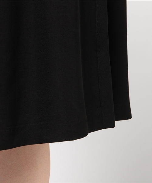 PROPORTION BODY DRESSING（プロポーションボディドレッシング）の「Ｒ／Ｃダブルカルゼスカート（スカート・レディース・ブラック/ベージュ系その他/ボルドー・3/2）」の9枚目の写真