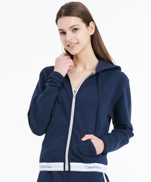 MODERN COTTON ジップアップトップフーディ