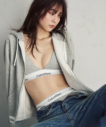 Calvin Klein Underwear | MODERN COTTON ジップアップトップフーディ(パーカー)