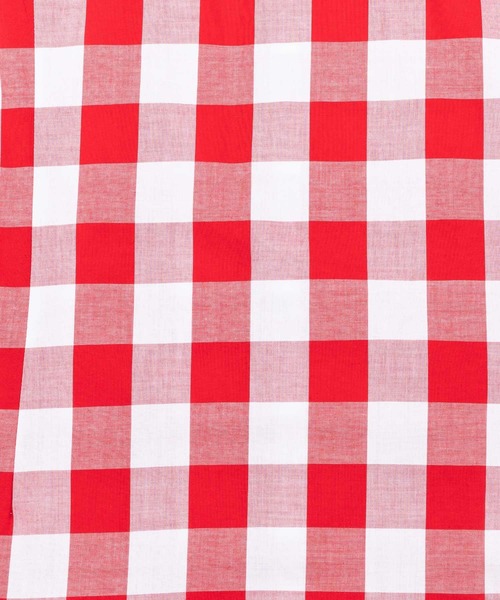 Rocky Monroe（ロッキーモンロー）の「国産長袖ボタンダウンギンガムチェックシャツ（シャツ/ブラウス・メンズ・ネイビー/ブルー系その他/レッド/レッド系その他/ブルー/ブラック系その他/ブラック/ブルー系その他2/ブラック系その他2/ブルー系その他3/ブルー系その他4/レッド系その他2・L/M/LL）」の16枚目の写真