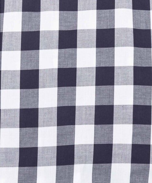 Rocky Monroe（ロッキーモンロー）の「国産長袖ボタンダウンギンガムチェックシャツ（シャツ/ブラウス・メンズ・ネイビー/ブルー系その他/レッド/レッド系その他/ブルー/ブラック系その他/ブラック/ブルー系その他2/ブラック系その他2/ブルー系その他3/ブルー系その他4/レッド系その他2・L/M/LL）」の22枚目の写真