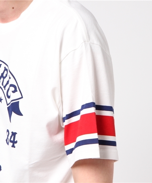 HYSTERIC GLAMOUR（ヒステリックグラマー）の「1984 ROCKER EST プリント Tシャツ（Tシャツ/カットソー・メンズ・ブラック/ホワイト/ネイビー/パープル・LARGE/X-SMALL/SMALL/MEDIUM）」の8枚目の写真