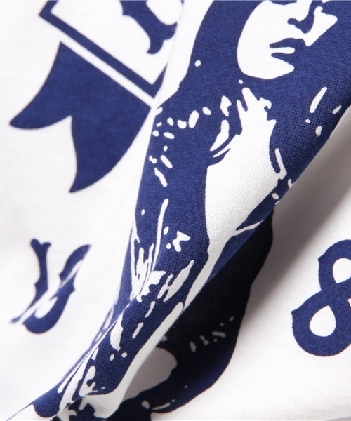 HYSTERIC GLAMOUR（ヒステリックグラマー）の「1984 ROCKER EST プリント Tシャツ（Tシャツ/カットソー・メンズ・ブラック/ホワイト/ネイビー/パープル・LARGE/X-SMALL/SMALL/MEDIUM）」の5枚目の写真