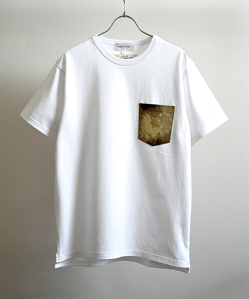 USAコットン使用 柄ポケットTee USAコットン使用 柄ポケットTee