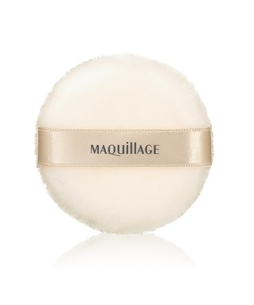 MAQuillAGE(マキアージュ)の「マキアージュ ドラマティックルースパウダー用パフ(メイク雑貨)」|ホワイト